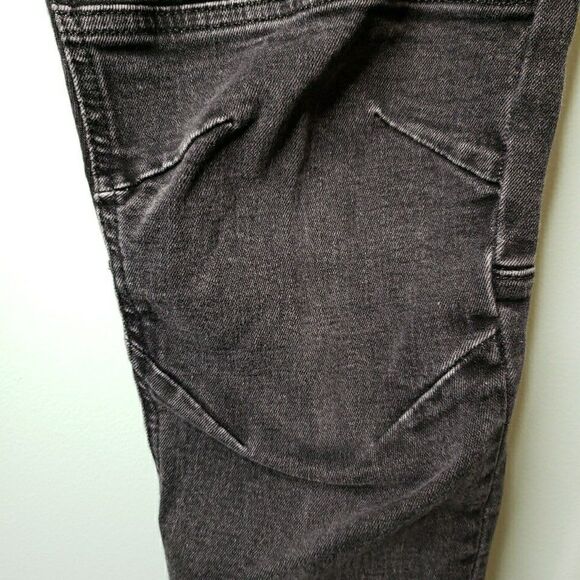 Gap 1969 Mens Jeans Slim Black Faded Selvedge Denim Skater Grunge Stretch 30x32 - Picture 10 of 16